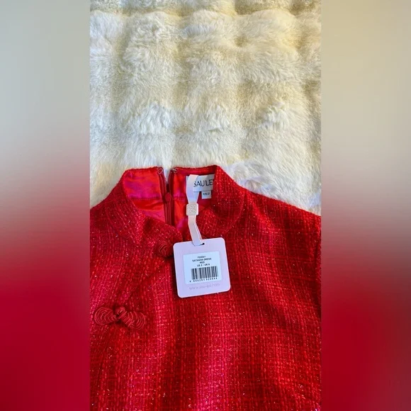 SAU LEE Natasha Dress in Red, brand new without tags, never worn, no flaws. - Picture 14 of 16